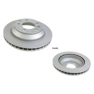 Zimmermann® - Coat-Z Slotted Vented Rear Brake Rotor