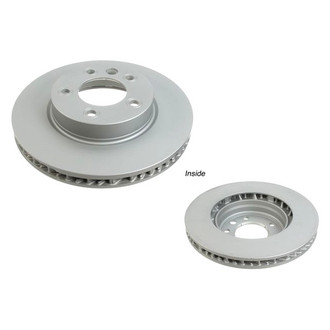 Zimmermann® - Coat-Z Plain Vented Front Driver Side Brake Rotor