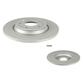 Zimmermann® - Coat-Z Plain Solid Rear Brake Rotor