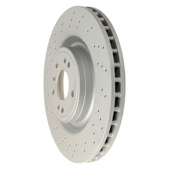Zimmermann® - Standard Plain Vented Front Brake Rotor