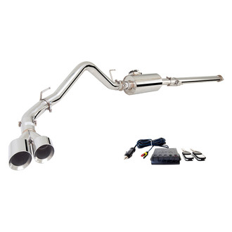 XFORCE Exhaust® - Varex™ 304 SS Cat-Back Exhaust System with Dual Side Exit