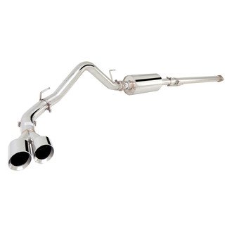 XFORCE Exhaust® - 304 SS Cat-Back Exhaust System with Dual Side Exit