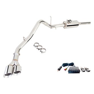 XFORCE Exhaust® - Varex™ 304 SS Cat-Back Exhaust System with Dual Side Exit