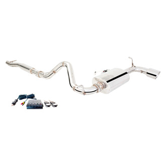 XFORCE Exhaust® - Varex™ 304 SS Cat-Back Exhaust System with Single Rear Exit