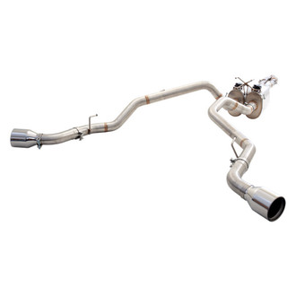 XFORCE Exhaust® - Varex™ 304 SS Cat-Back Exhaust System with Split Side Exit