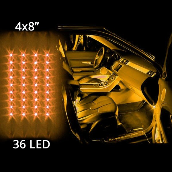  XKGlow® - 8" Interior Amber LED Accent Kit