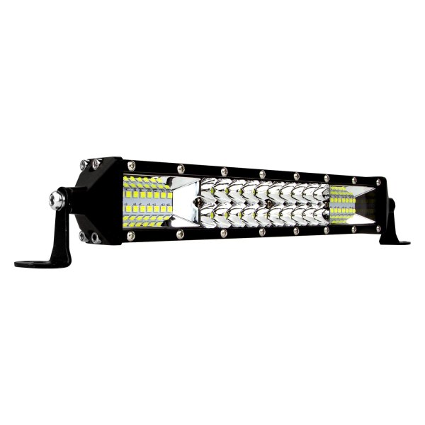 XKGlow® - Razor Series 2nd Generation 10" 24W Slim Dual Row Combo Spot/Flood Beam White/Green LED Light Bar