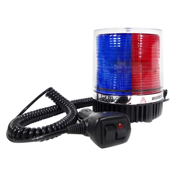 Xprite® - 12-LED Red/Blue Magnet Mount Beacon Light