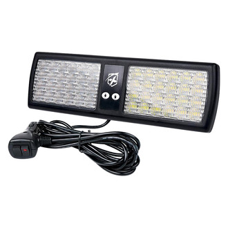 Xprite® - Decoy Series 11.8" 48-LED White/Blue Surface Mount Visor Light