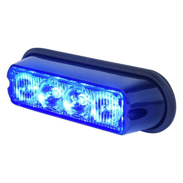 Xprite® - Marker Series 5.4" 4-LED Blue Bolt-on Strobe Light