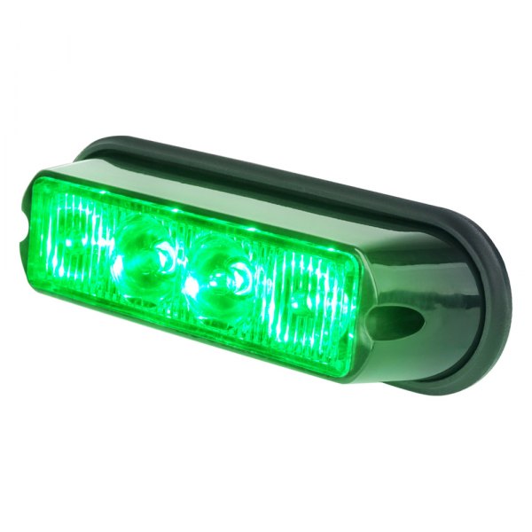 Xprite® - Marker Series 5.4" 4-LED Green Bolt-on Strobe Light