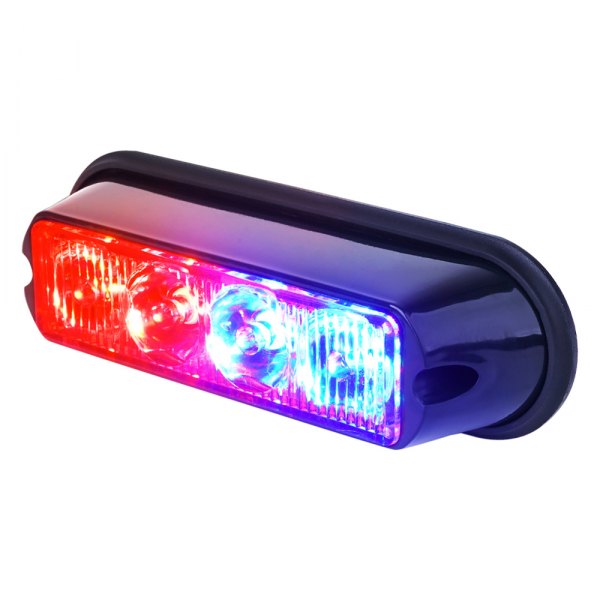 Xprite® - Marker Series 5.4" 4-LED Red/Blue Bolt-on Strobe Light