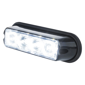 Xprite® 52025-G2-W - Marker Series 5.4" 4-LED White Bolt-on Strobe Light