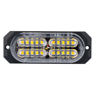Xprite® - Squad Series 20-LED Amber Bolt-on Strobe Light