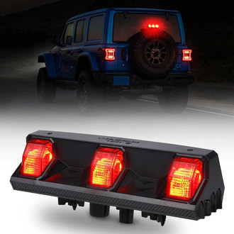 Xprite® - Black/Red LED 3rd Brake Light