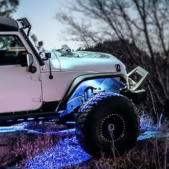 Xprite® - Discovery Series Bluetooth Controlled RGB LED Rock Lights