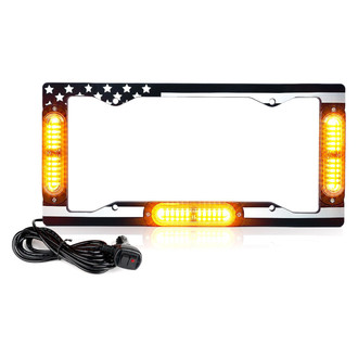Xprite® - Amber LED License Plate Strobe Lights