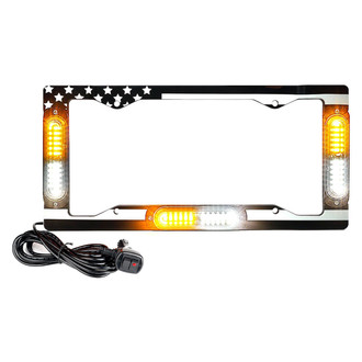 Xprite® - White/Amber LED License Plate Strobe Lights