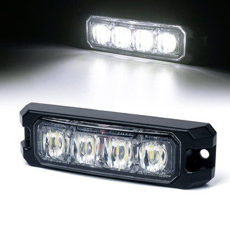 Xprite® - Black Hawk Series 4" 4-LED White Bolt-on Replacement Module