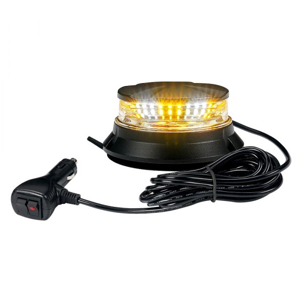 Xprite® - Axis Series 24-LED White/Amber Permanent/Magnet Mount Beacon Light