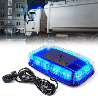 Xprite® - Blaze 2.0 Series 12" 72-LED Magnet Mount Mini LED Rooftop Strobe Light Bar
