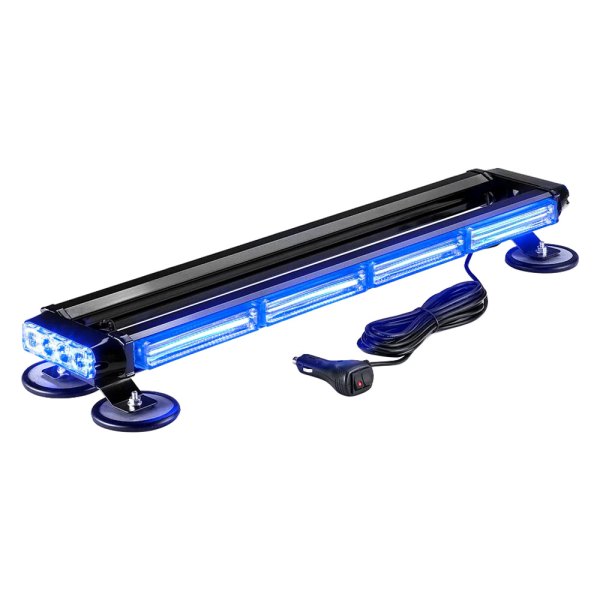 Xprite® - Pursuit COB Series 26" Blue Magnet Mount LED Light Bar