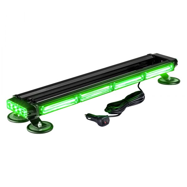 Xprite® - Pursuit COB Series 26" Green Magnet Mount LED Light Bar