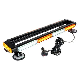 Xprite® - Pursuit COB Series 26" 56-LED Amber/White Magnet Mount Light Bar