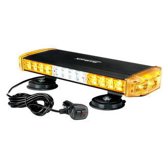 Xprite® - Response Series 18" 30-LED White/Amber Magnet Mount Light Bar
