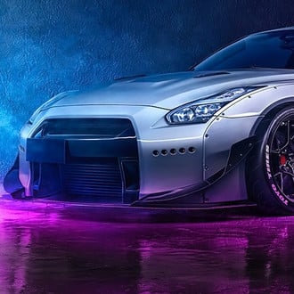 Xprite® - Battle Series Remote Control and Bluetooth Compatible RGB LED Underbody Kit