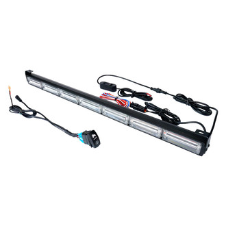 Xprite® - LZ Series 30" Red/Amber/White/Amber/Red Bolt-on LED Light Bar