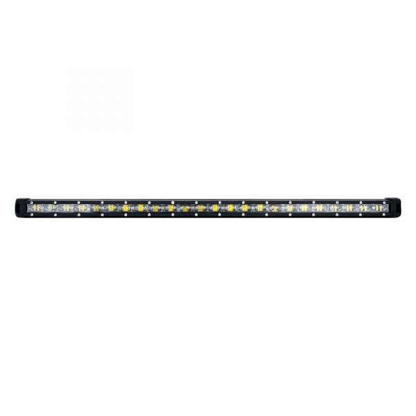 Xprite® - Sunrise Series 26" 120W Flood Beam LED Light Bar with Amber Backlight
