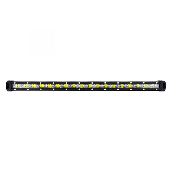 Xprite® - Sunrise Series 20" 90W Flood Beam LED Light Bar with Amber Backlight