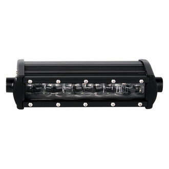 Xprite® - Sunrise Series Dual Row Flood Beam LED Light Bar with Amber Backlight (8", 9.5")