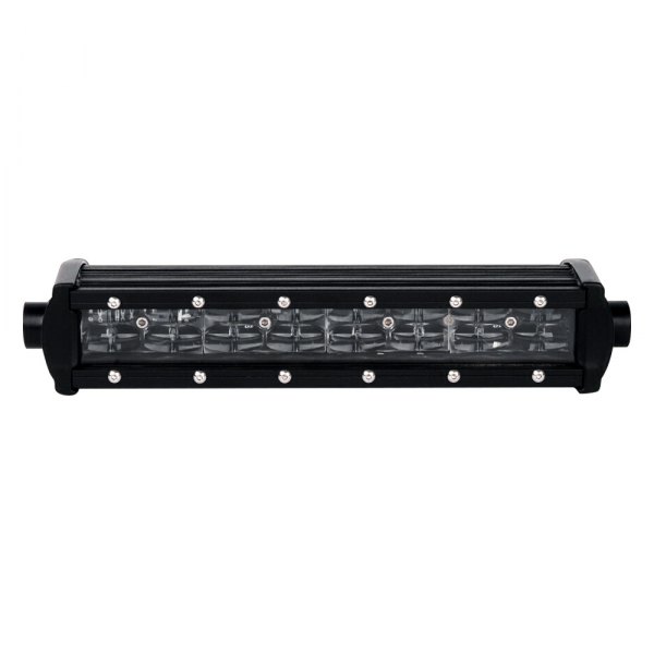 Xprite® - Sunrise Series 9.5" 48W Dual Row Flood Beam LED Light Bar with Amber Backlight