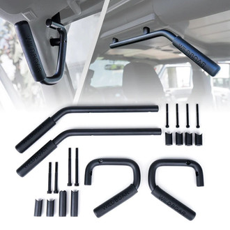 Xprite® - G1 Black Powder Coat Front and Rear Grab Handles