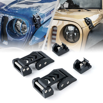 Xprite® - Black Aluminum Hood Latch Kit