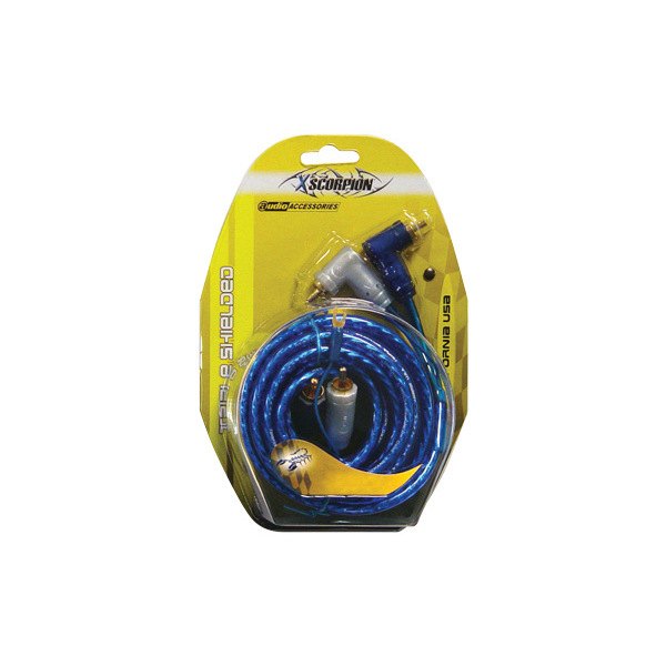 Xscorpion® - 15' 2-Channel Audio RCA Cable with Drain Wire