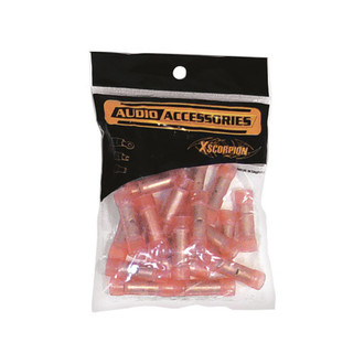 Xscorpion® - 8 Gauge Red Butt Connectors