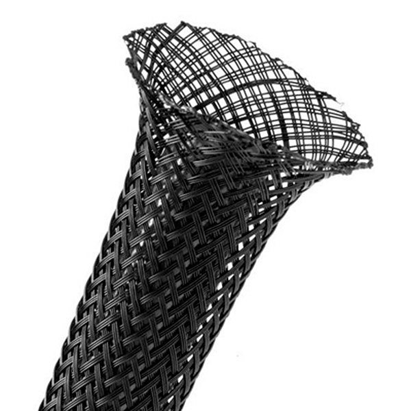 Xscorpion® - 3/4"x100' Black Expandable Braided Sleeving