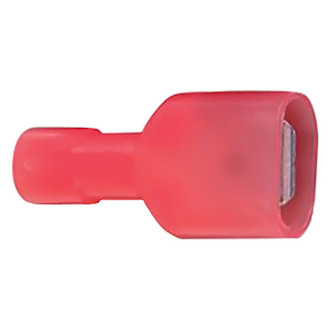 Xscorpion® MD250NFR - 0.250" 22/18 Gauge Fully Insulated Red Male Quick Disconnect Connectors