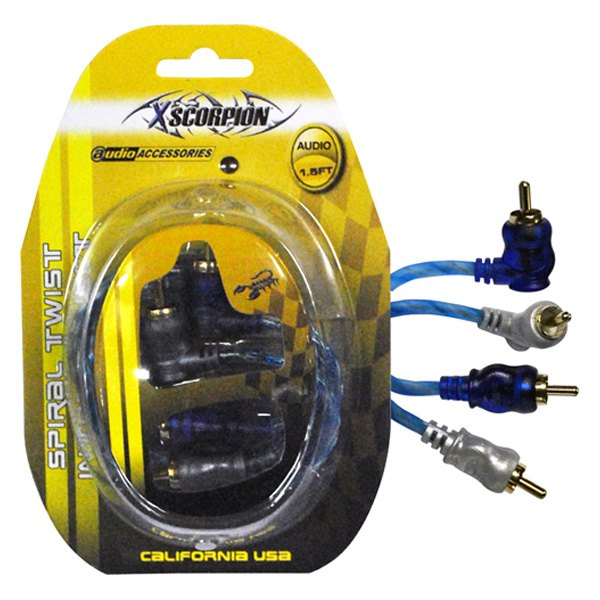 Xscorpion® - Expert Link Series 1.5' 2-Channel Audio RCA Cable