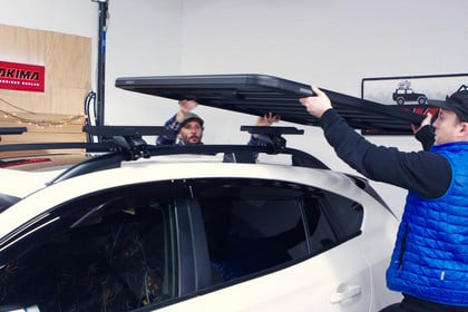 Yakima® - Platform Roof Cargo Basket Installation