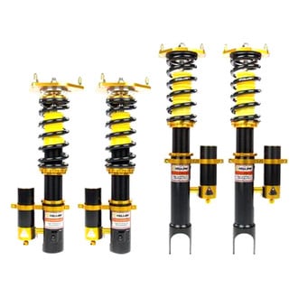 Yellow Speed Racing® - 0.5"-2.5" x 0.5"-2.5" Club Performance™ Front and Rear Coilover Kit