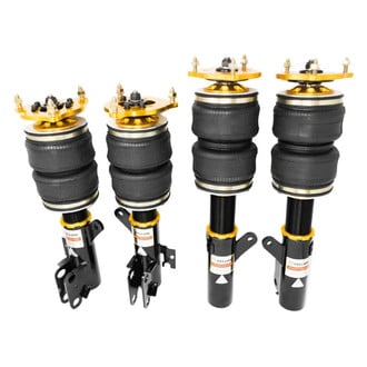 Yellow Speed Racing® - 4.0" x 4.0" Dynamic Pro™ Front and Rear Monotube Adjustable Lowering Air Strut Kit