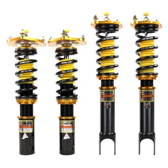 Yellow Speed Racing® - 0"-2" x 0"-2" Gravel Rally Front and Rear Coilover Kit