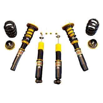 Yellow Speed Racing® - 0.5"-2.5" x 0.5"-2.5" Dynamic Pro Sport™ Front and Rear Coilover Kit