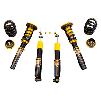 Yellow Speed Racing® - 0.5"-2.5" x 0.5"-2.5" Dynamic Pro Sport™ Front and Rear Coilover Kit