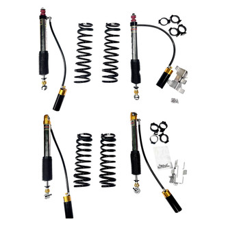 Yellow Speed Racing® - 0.5"-2.5" x 0.5"-2.5" Club Performance™ Front and Rear Coilover Kit