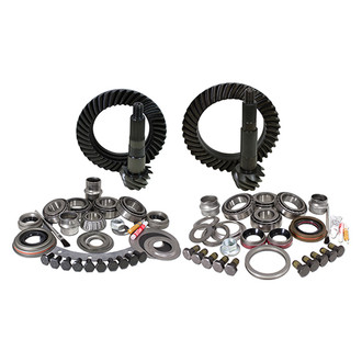 Yukon Gear & Axle® YGK003 - Front and Rear Ring and Pinion Gear Complete Package